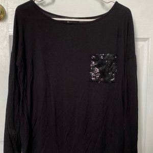 Forever 21 Black Long Sleeve Size S/P